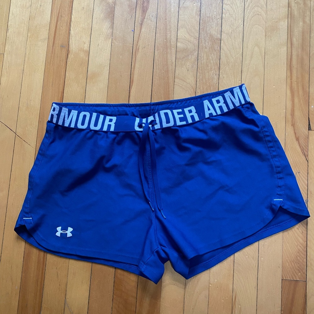 Under Armour Women's Blue Athletic Shorts